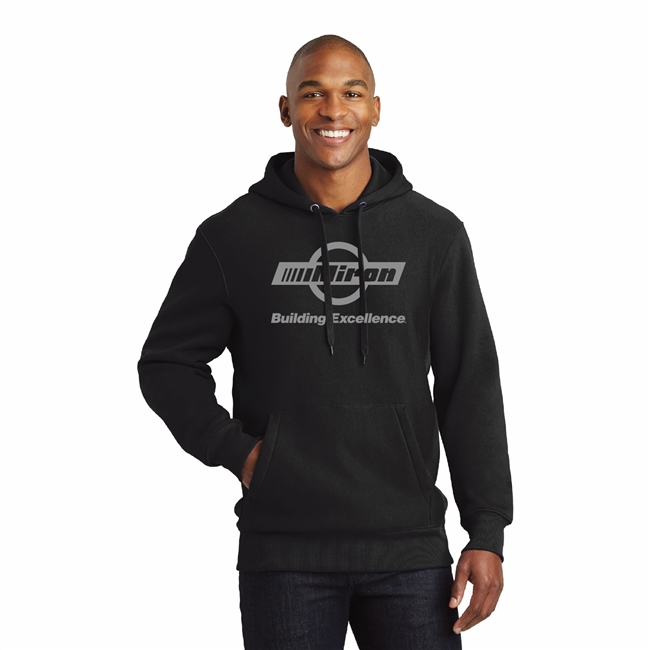 Super Heavyweight Hooded Sweatshirt - Black